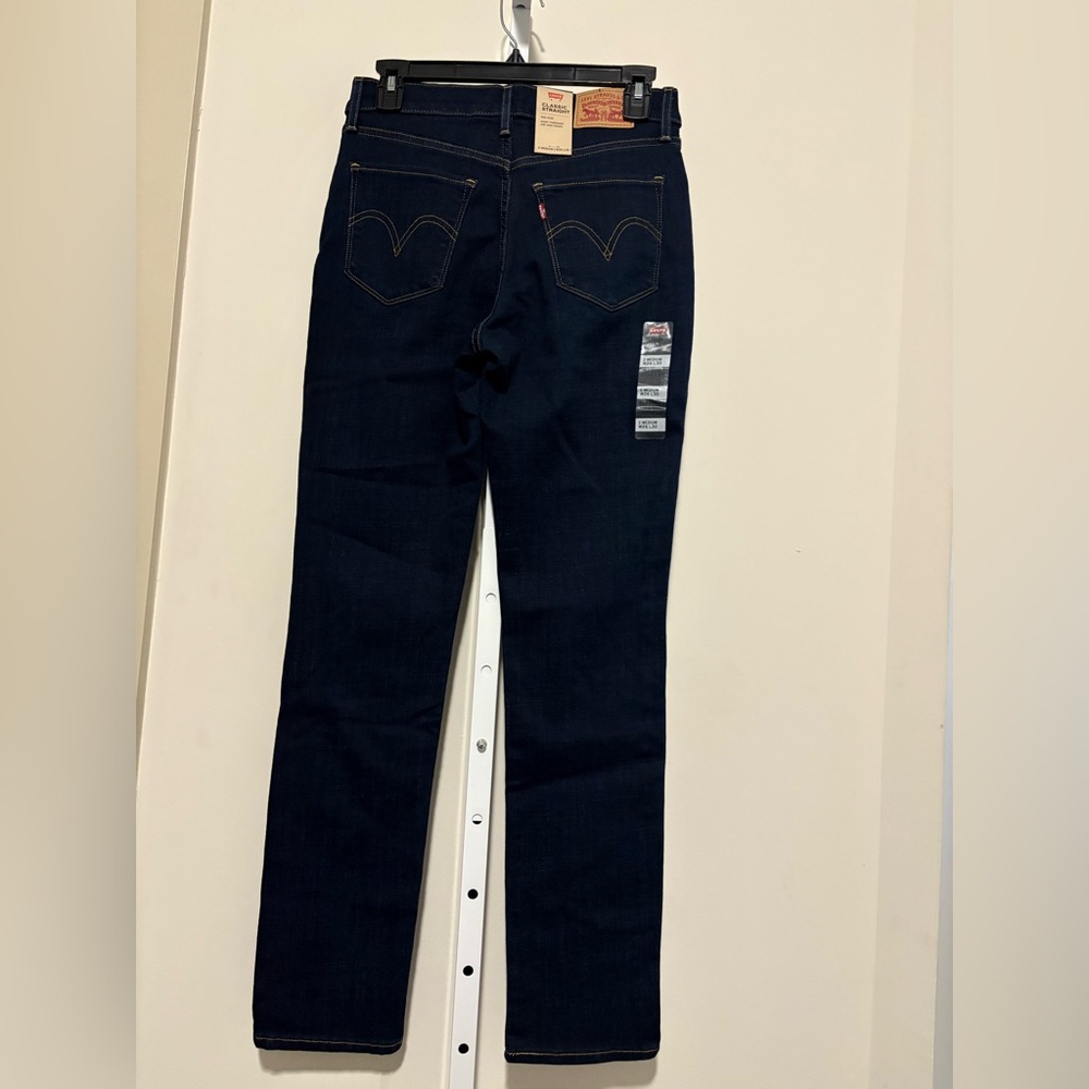 Levi's Blue Skinny Jeans Classic Fit - Picture 2 of 4